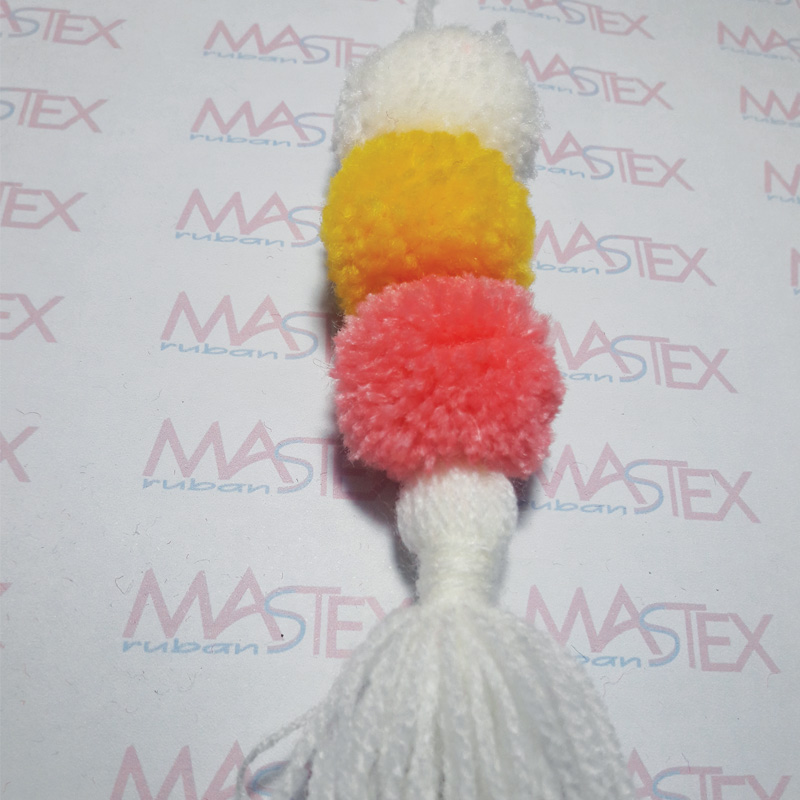 Pompon acrylique de 1mm à 30mm de diamètre - MASTEX